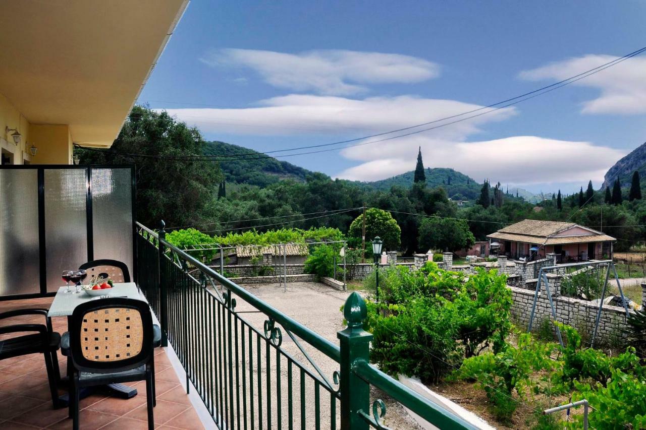 Anastasios Paleokastritsa Apartment Doukádes Zewnętrze zdjęcie